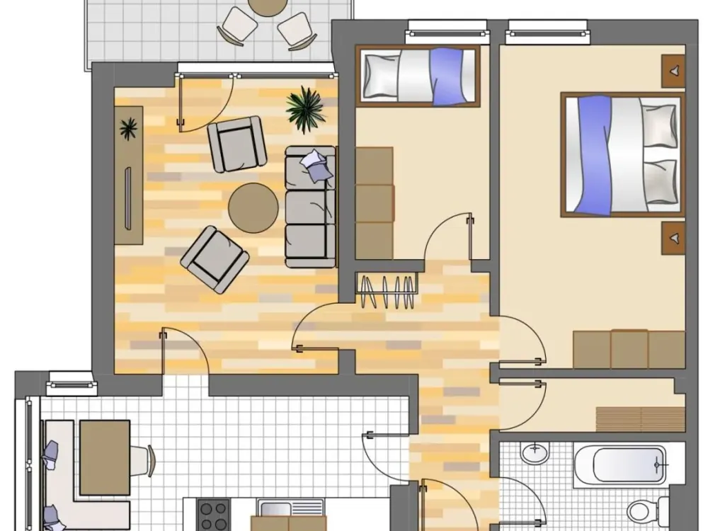 3-Zimmer Wohnung in Dortmund Scharnhorst