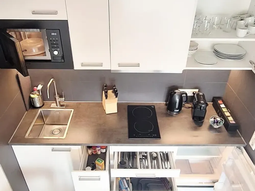Fully Furnished 1-Room Apartment with Balcony in Stuttgart-Ost - from 3 Months to Unlimited