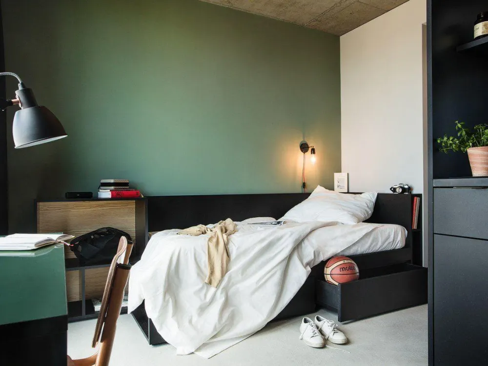 Neon Wood Student Housing in Berlin Mitte-Wedding - Deluxe Apartment