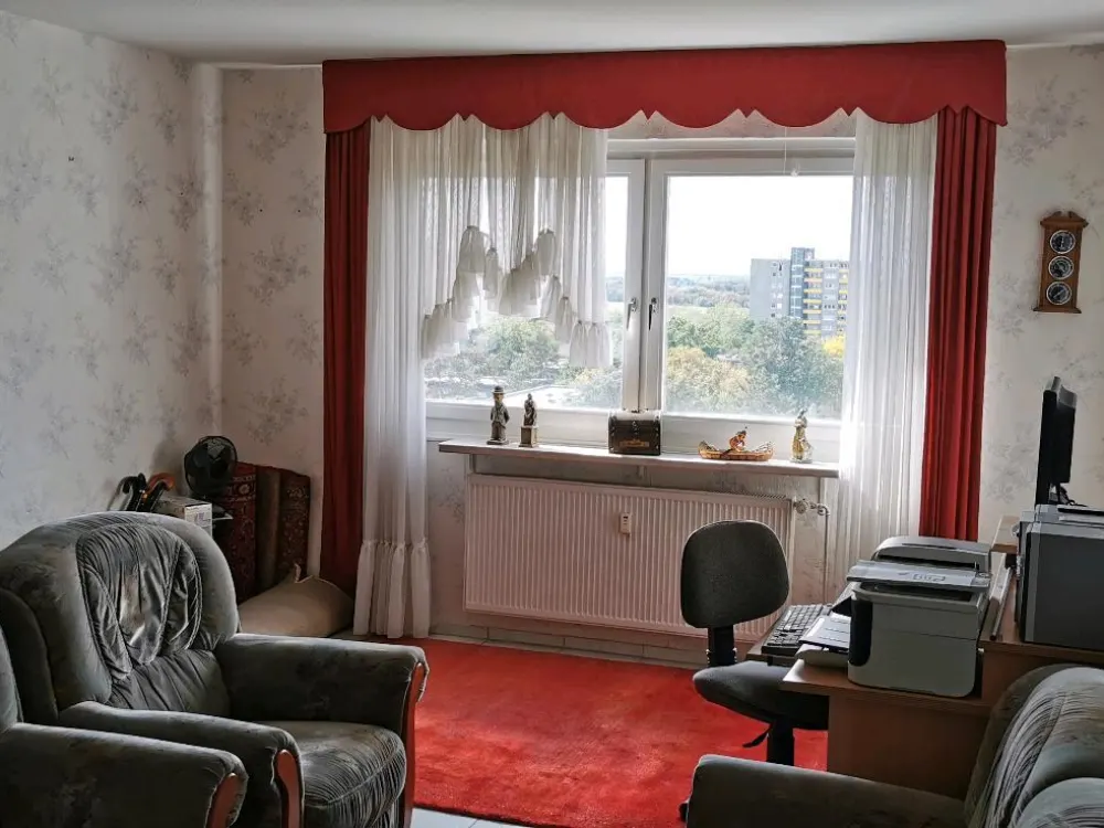 2 Zimmer Wohnung möbliert 62m Erftstadt Liblar Zentrum.