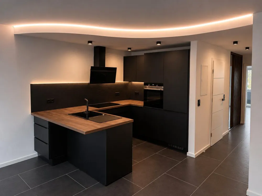 Exklusive 2-Zimmer-Wohnung mit Sonnenbalkon & neuer Einbauküche