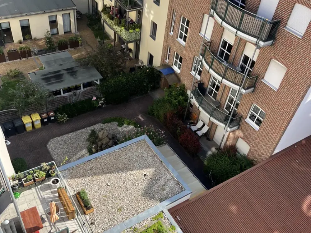 Leipzig - im hippen Osten! Atrium-Whg. mit sep. Eingang in ruhiger & zentraler Lage von Leipzig