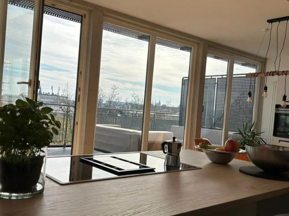 außergewöhnliche und individuelle Maisonette-Dachgeschosswohnung