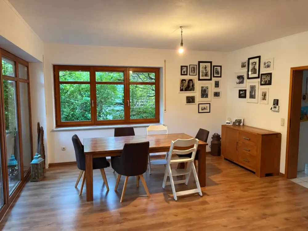 Bright Ground Floor Apartment with Large Garden in Quiet, Central Location of Delbrück