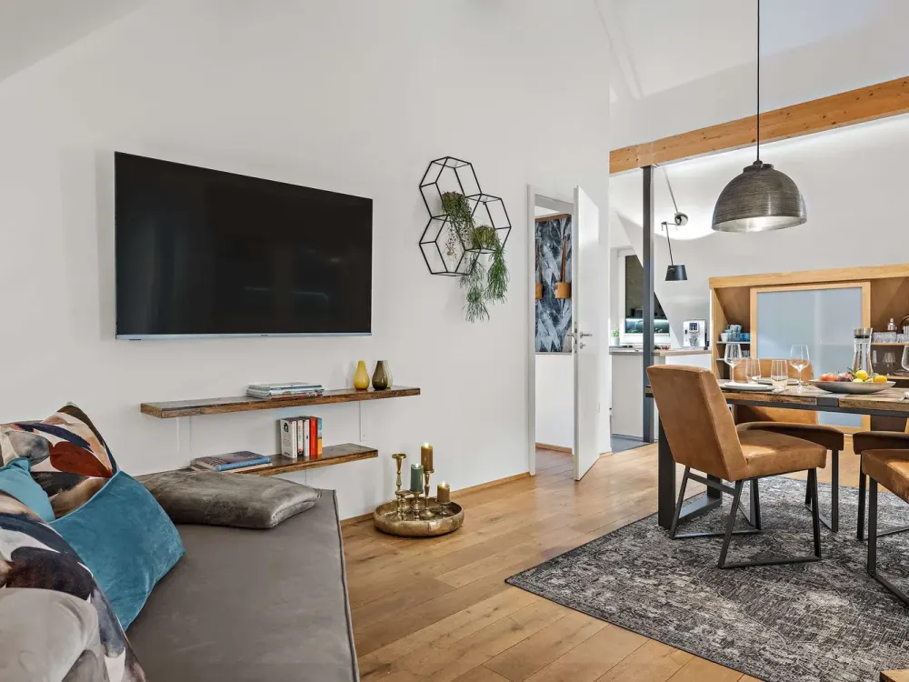 Ankommen statt Einrichten. Premium Wohnung inkl. Reinigung & Wäscheservice