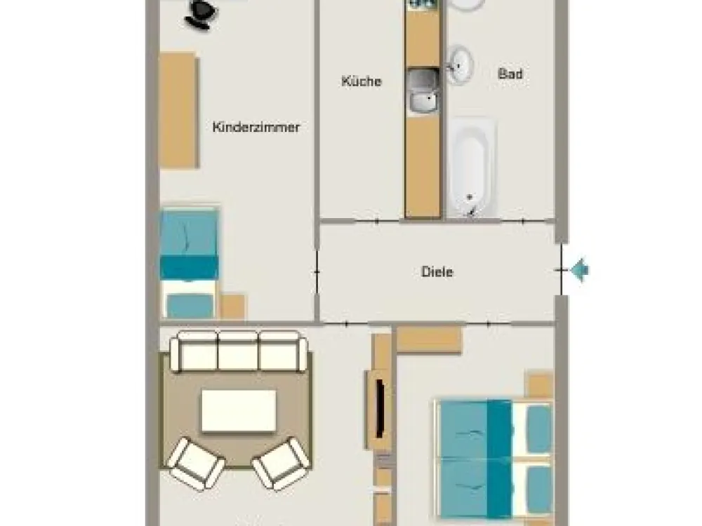 3-Zimmer-Wohnung in Lünen Lünen