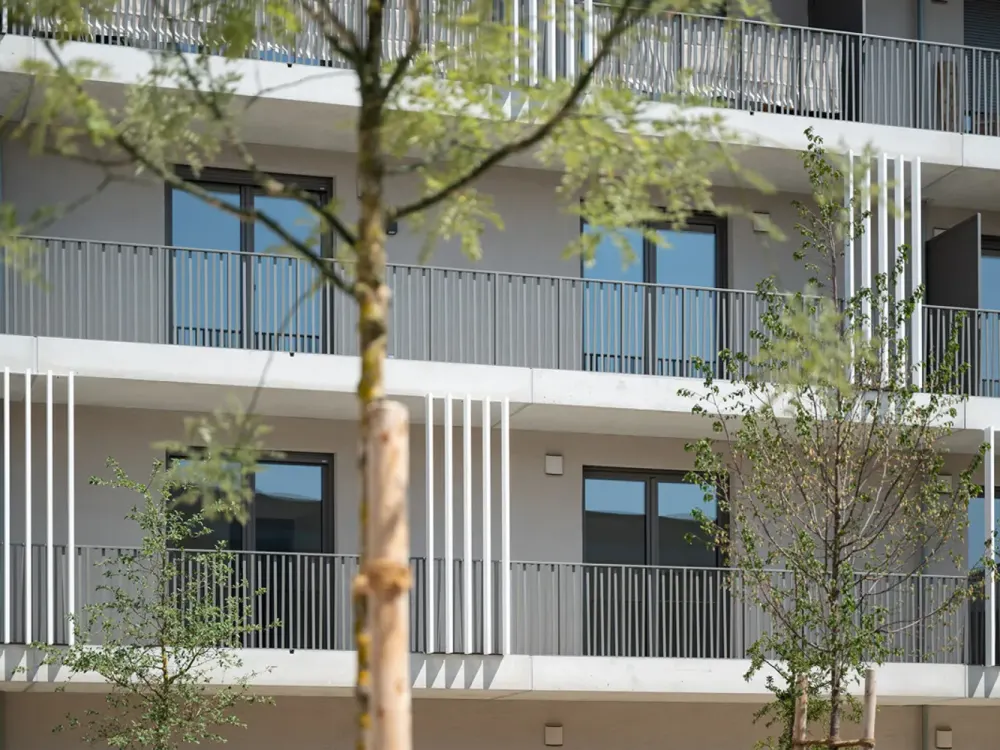 First occupancy: spacious 4-room apartment with two balconies