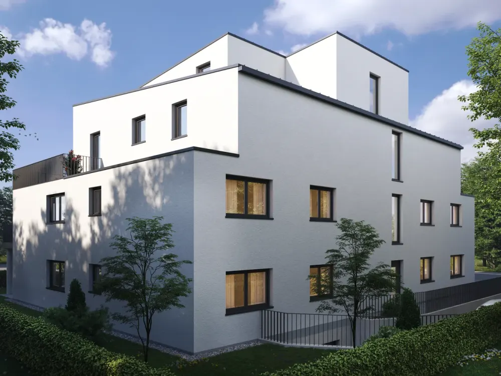 WE08 Moderne, barrierefreie 3-Zimmer-Neubau-Wohnung im 1.OG mit Balkon