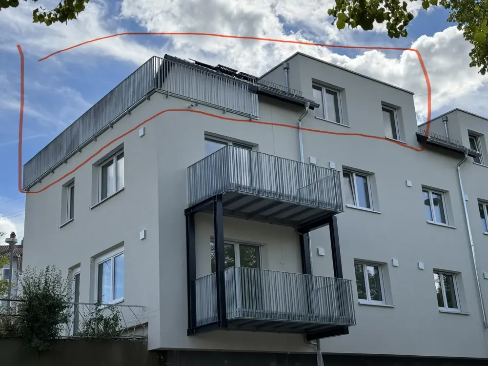 Erstbezug: Hochwertige 2,5-Zi Terrassenwohnung, Esslingen - niedrige Energiekosten