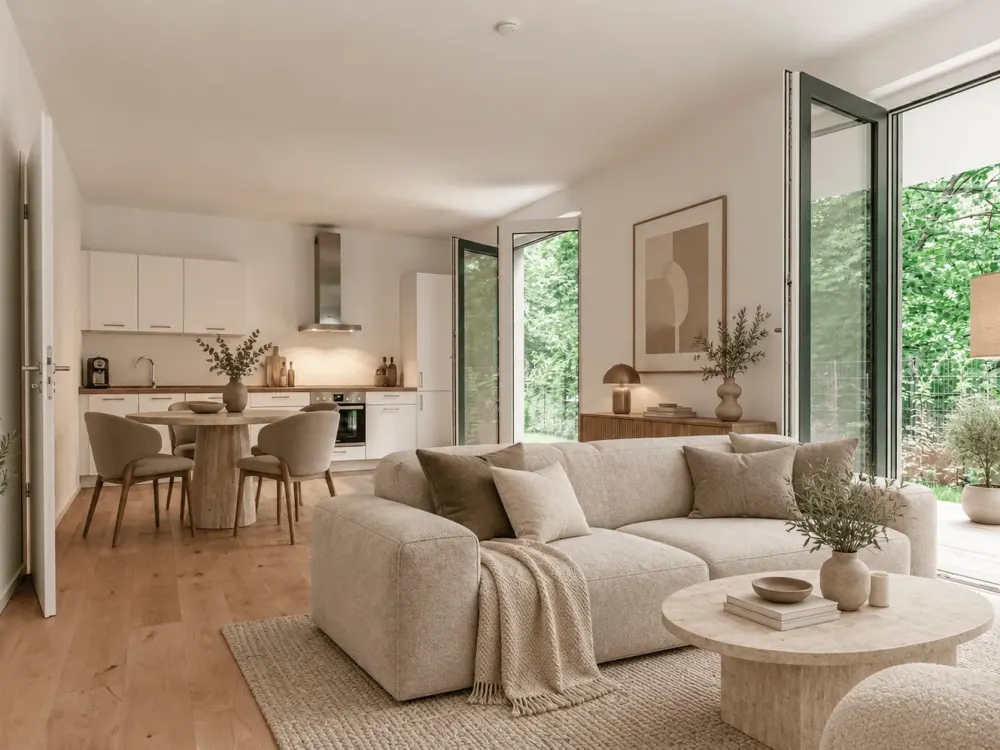 Erstbezug mit großzügiger Terrasse, 2,5 Zimmer auf ca. 89 m² in Weißensee
