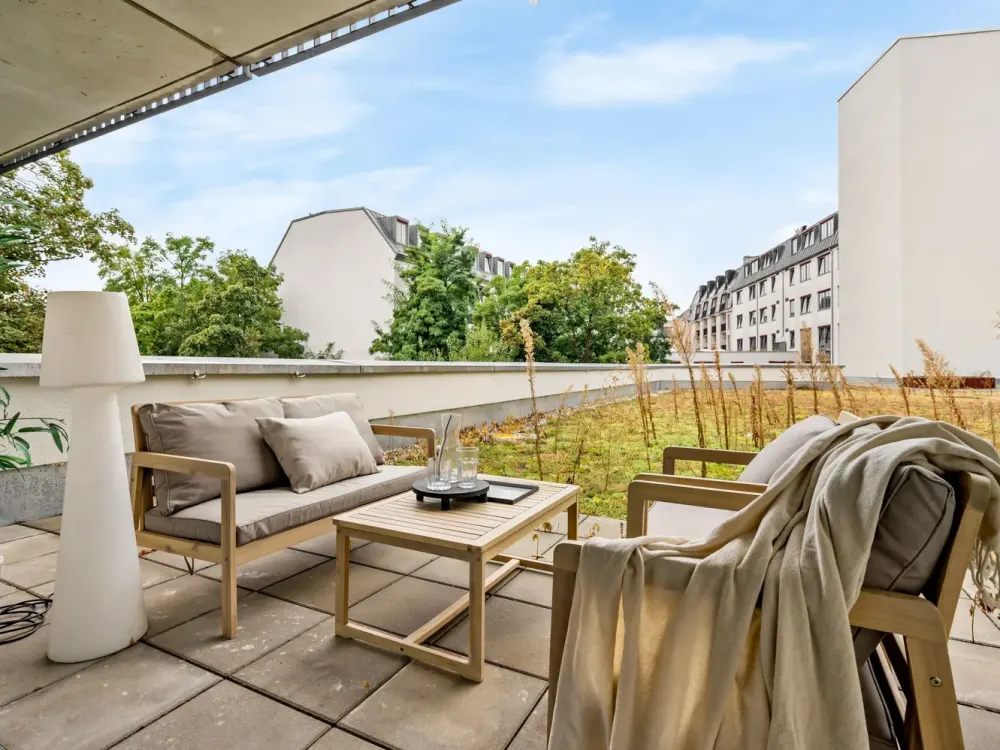 vollmöblierte Terrasse-Wohnung in Leipzig mit exzellenter Anbindung- 1 Monat Kaltmietfrei -