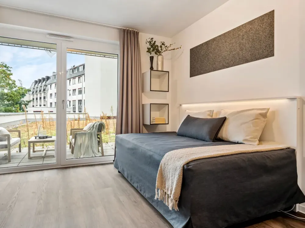 vollmöblierte Terrasse-Wohnung in Leipzig mit exzellenter Anbindung- 1 Monat Kaltmietfrei -