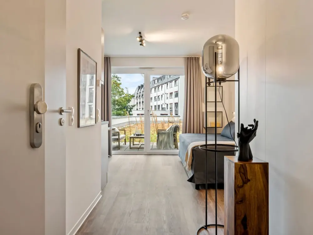vollmöblierte Terrasse-Wohnung in Leipzig mit exzellenter Anbindung- 1 Monat Kaltmietfrei -