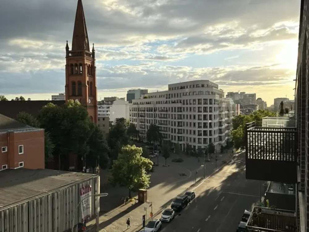 Helle 2-Zimmer-Neubauwohnung mit Balkon