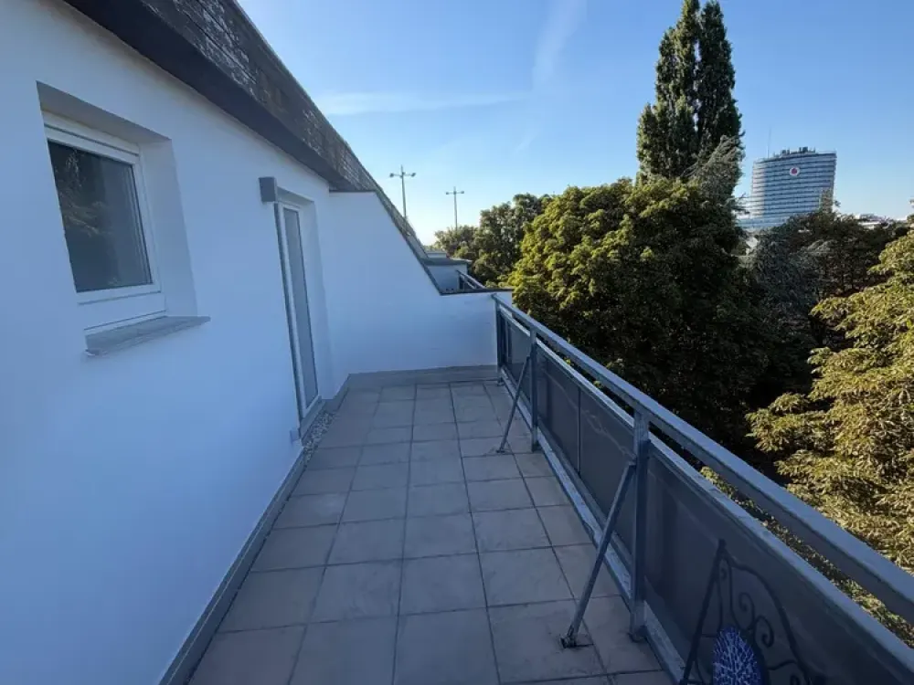 Wohnen mit Blick auf den Rhein