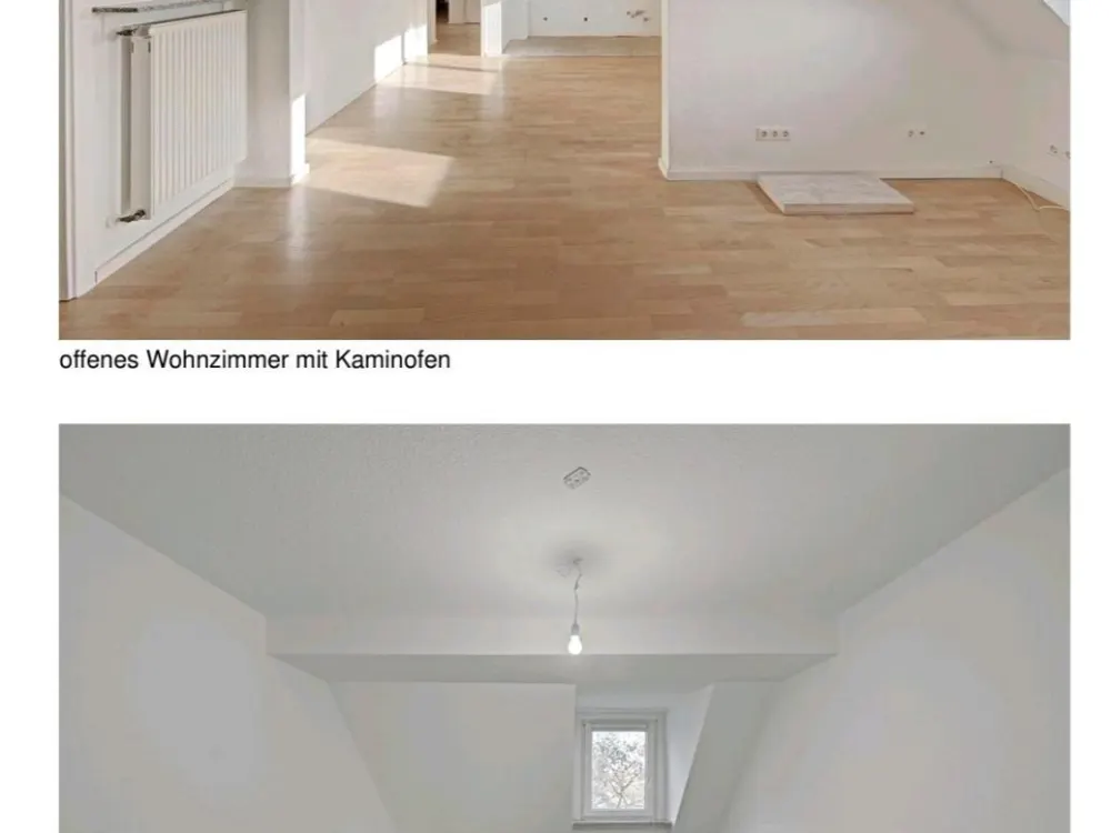 Großzügige Dachgeschosswohnung mit 6 Zimmern am Stadtrand