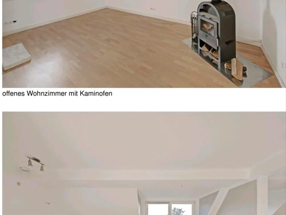Großzügige Dachgeschosswohnung mit 6 Zimmern am Stadtrand