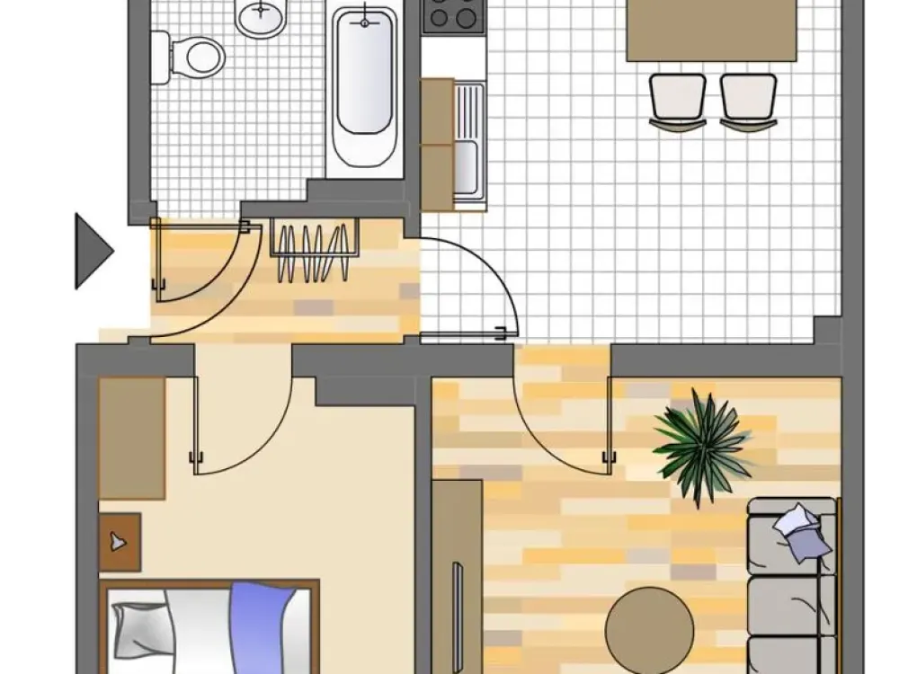 2-Zimmer-Wohnung in Dortmund Innenstadt-West