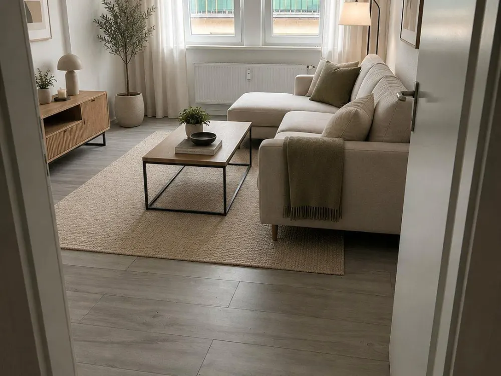 Zentrale 3-Zimmer Wohnung im Altbau