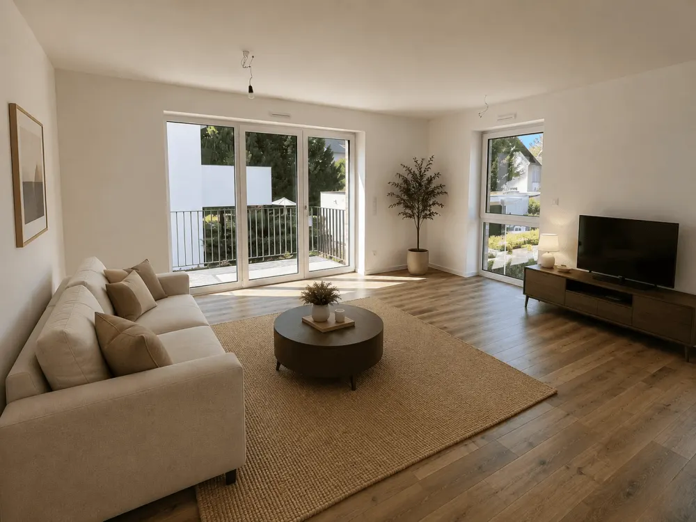 Lichtdurchflutete 3-Zimmerwohnung mit Balkon und Klimatisierung!
