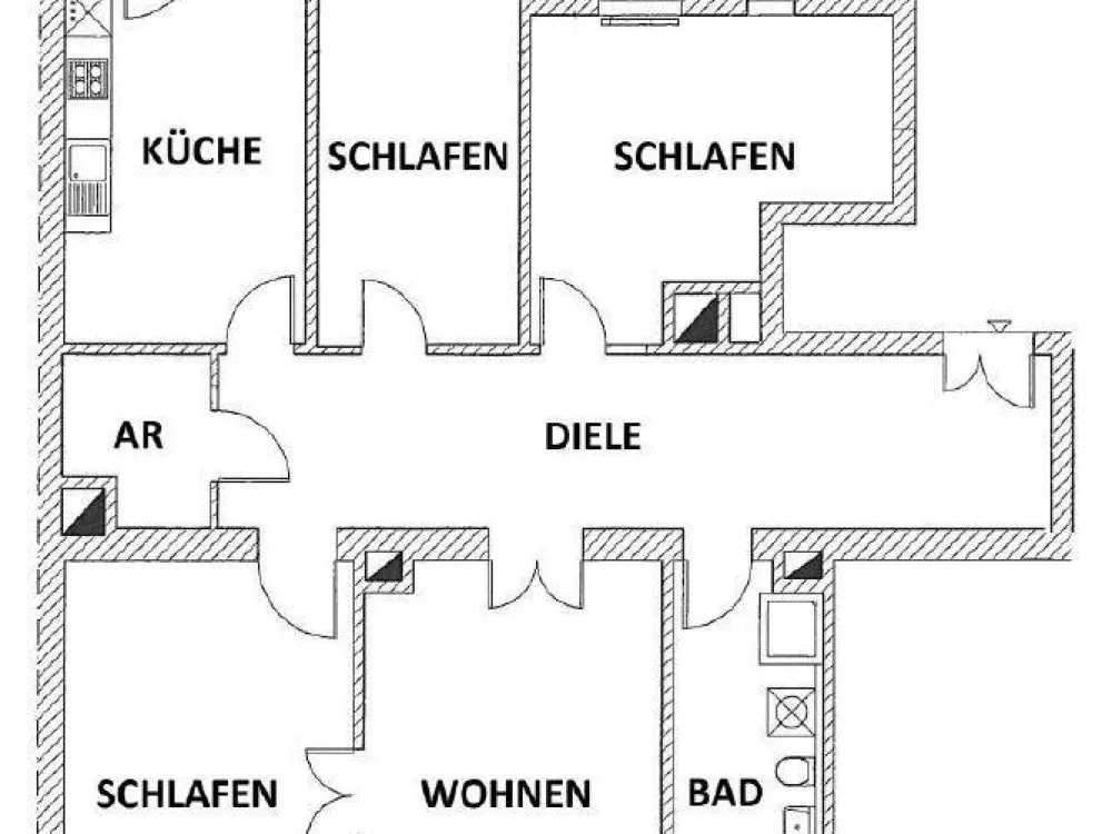 Familienpower in Leipzig: Moderne 4-Raumwohnung mit Balkon in Reudnitz-Thonberg