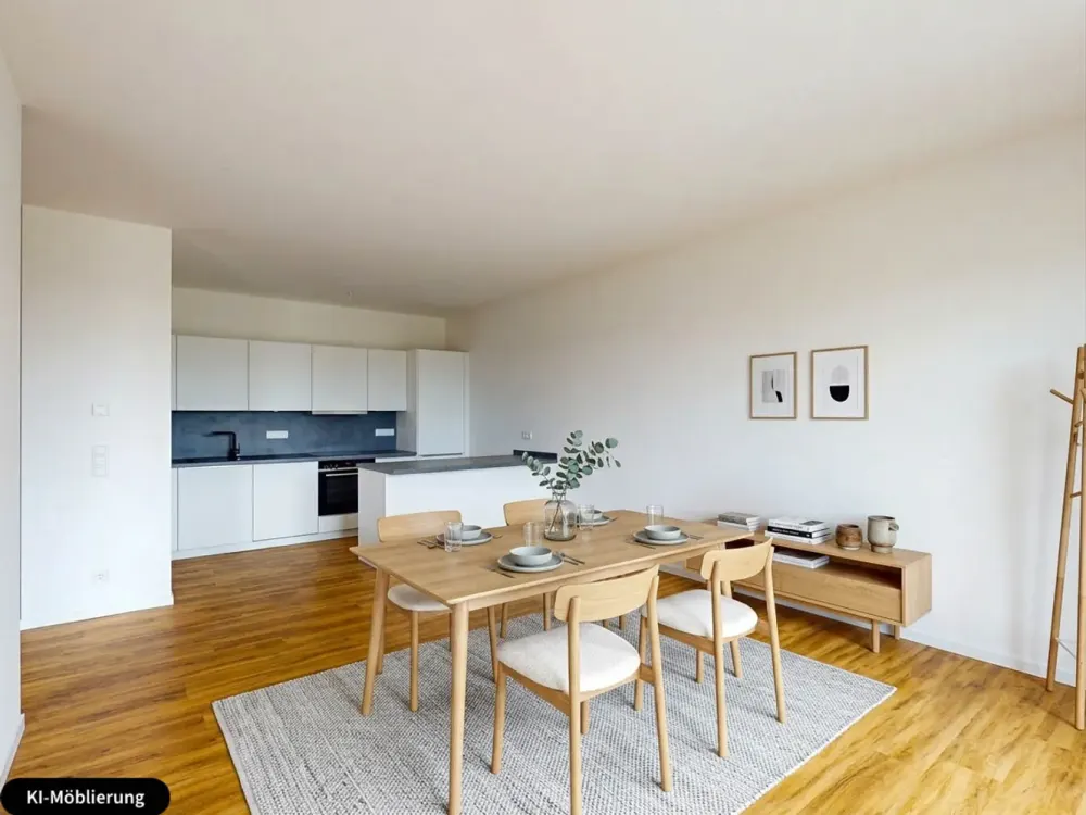 Living & Enjoying: 3-Room Apartment with Balcony