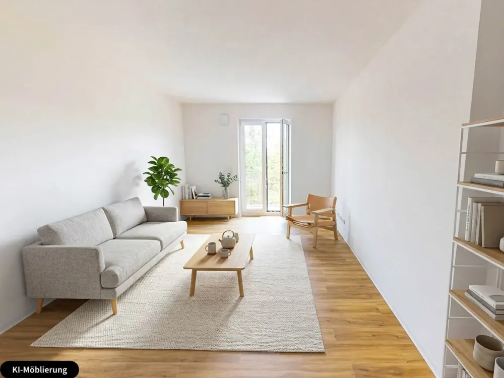 Living & Enjoying: 3-Room Apartment with Balcony