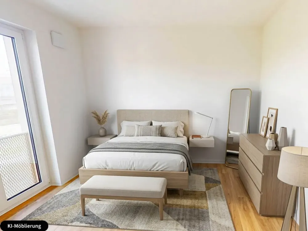 Living & Enjoying: 3-Room Apartment with Balcony