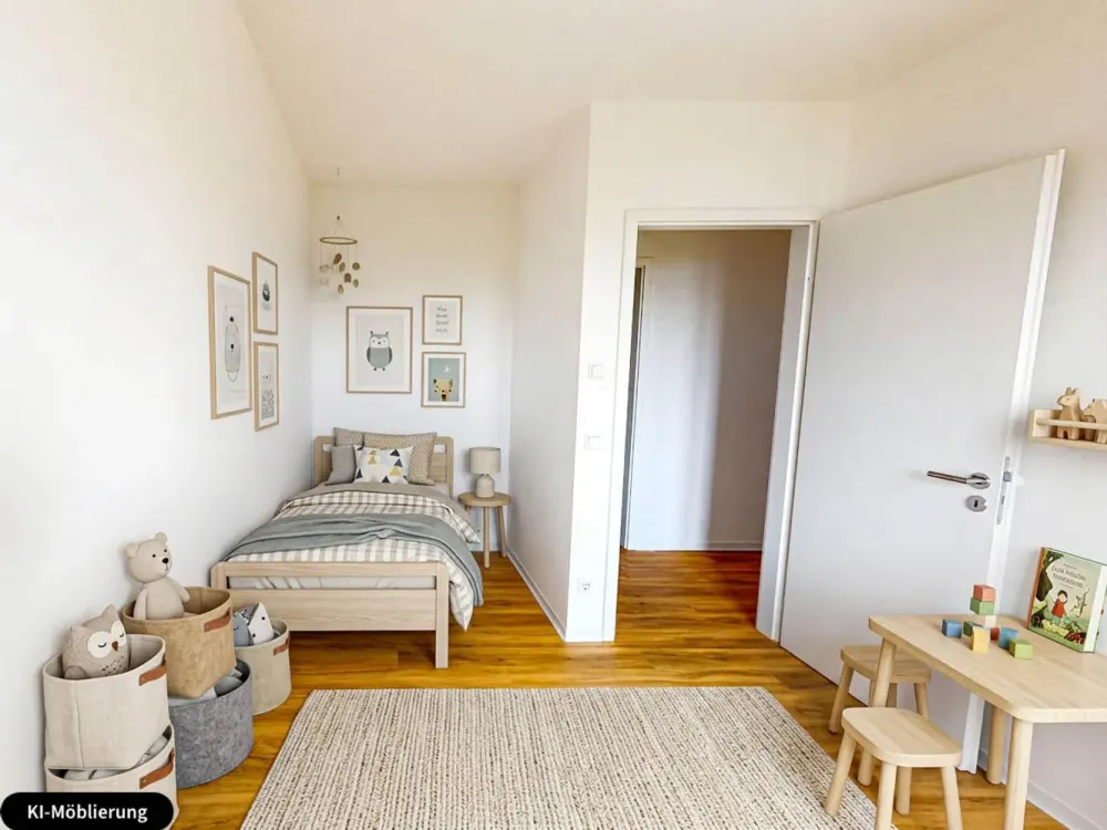 Living & Enjoying: 3-Room Apartment with Balcony