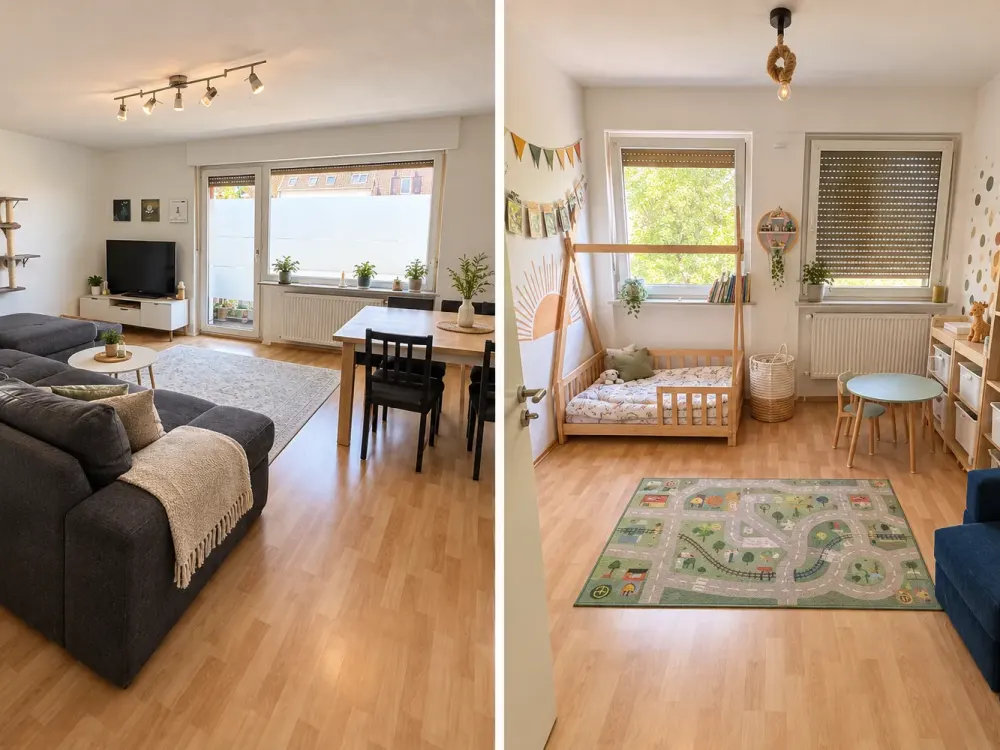 3-Room Apartment at Dortmund Harbor