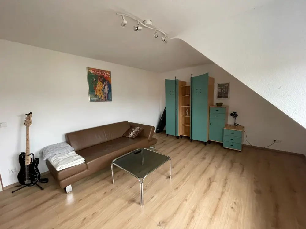 Bright Furnished Attic Apartment in Rüppurr. Available from 01.10.2026