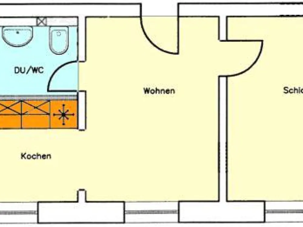 2-Room Apartment from December in Leipzig Zentrum-Südost