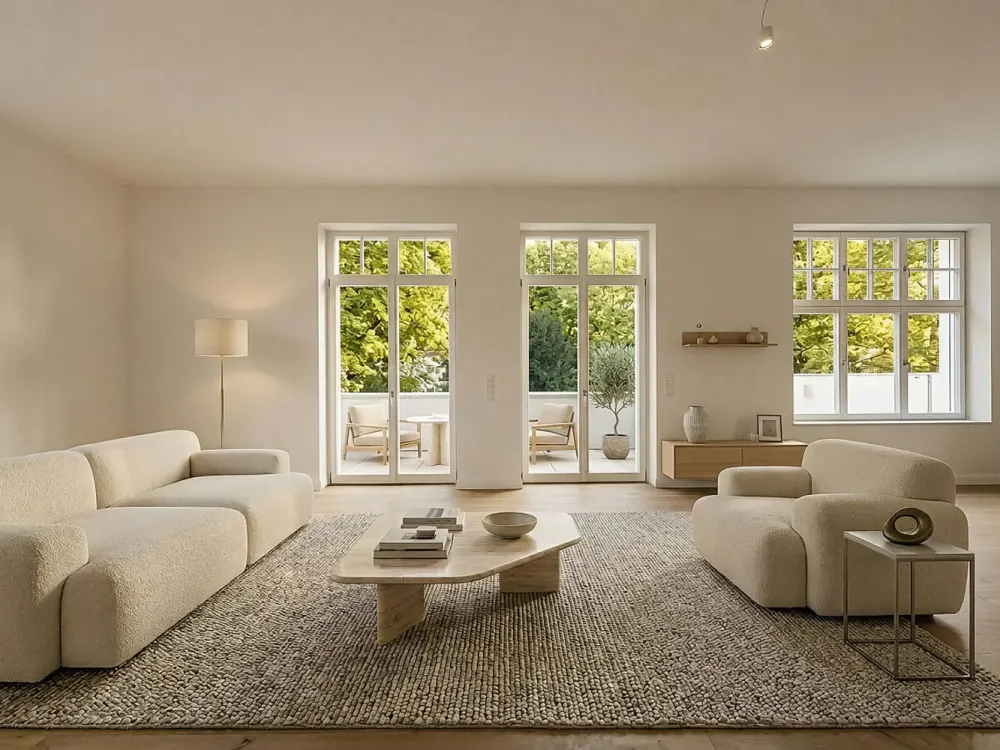 Exklusive Parklage, Luxuswohnung in Toplage