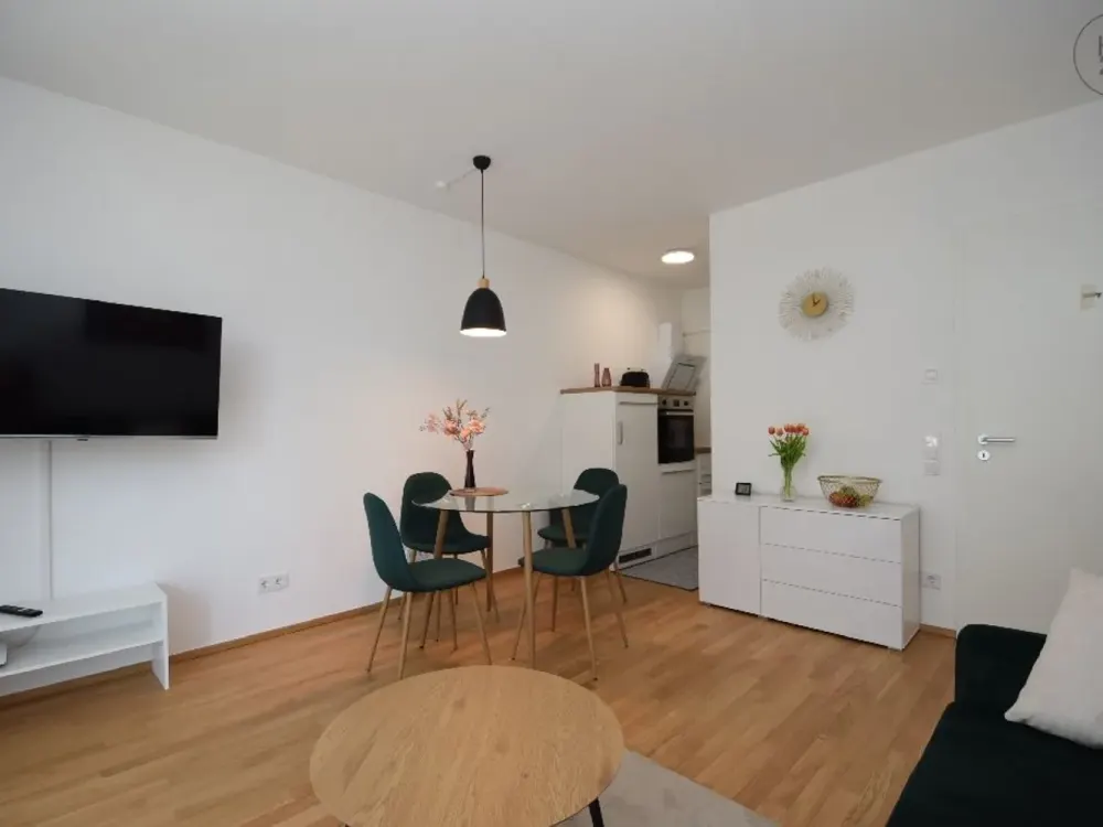 Möblierte Neubauwohnung im Quartier am Grüngürtel in Hürth Efferen