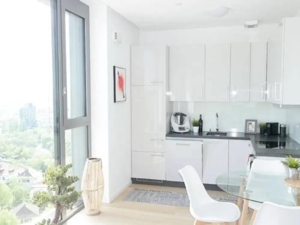 Außergewöhnlicher Ausblick: 2-Zimmer-Wohnung im höchsten Wohnhaus Stuttgarts