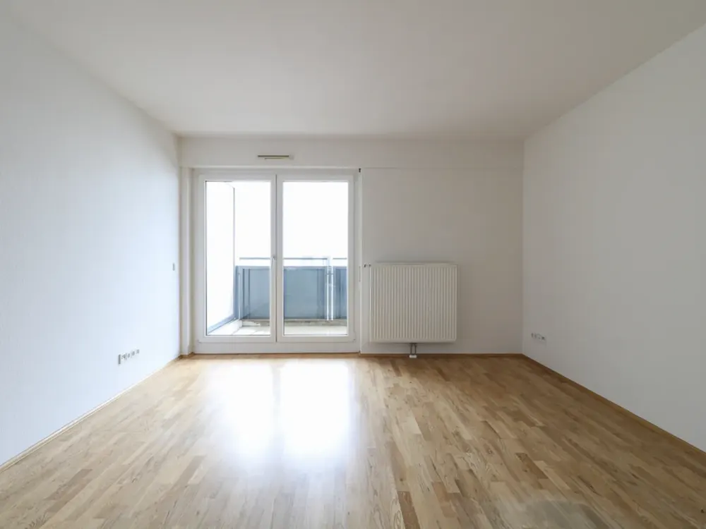 Perfekt geschnittene 2-Zi-Wohnung mit großem Balkon im Stadtcarée „Malibou“