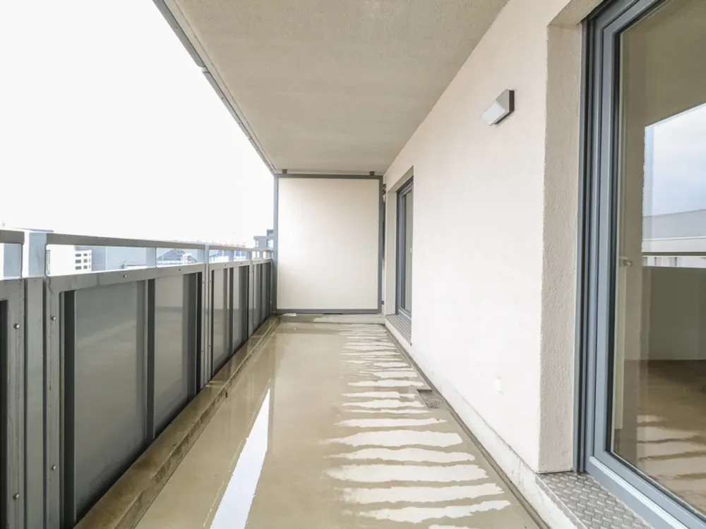 Perfekt geschnittene 2-Zi-Wohnung mit großem Balkon im Stadtcarée „Malibou“