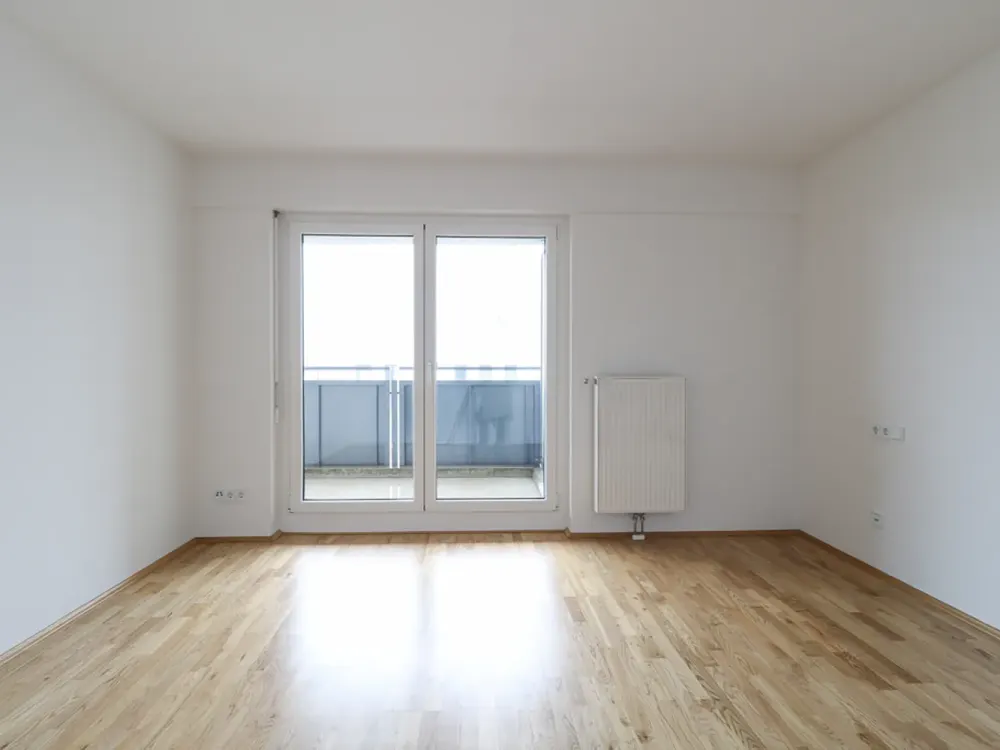 Perfekt geschnittene 2-Zi-Wohnung mit großem Balkon im Stadtcarée „Malibou“