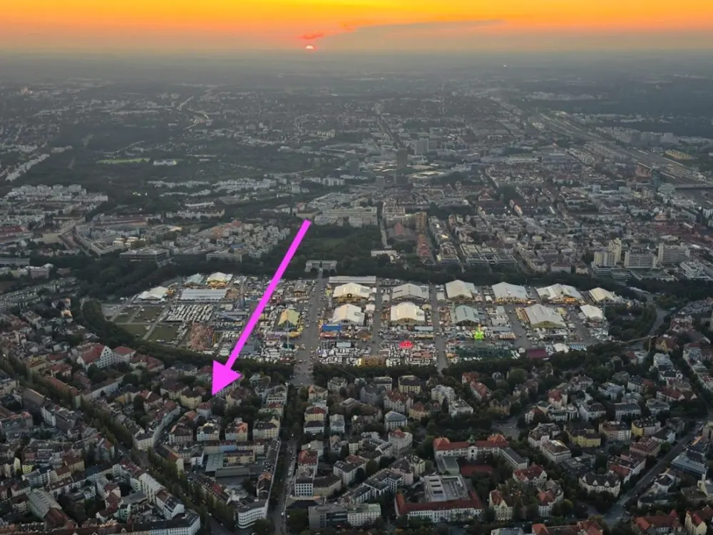 24qm Wiesn 2026 Zimmer für Personal 100m neben Osteingang