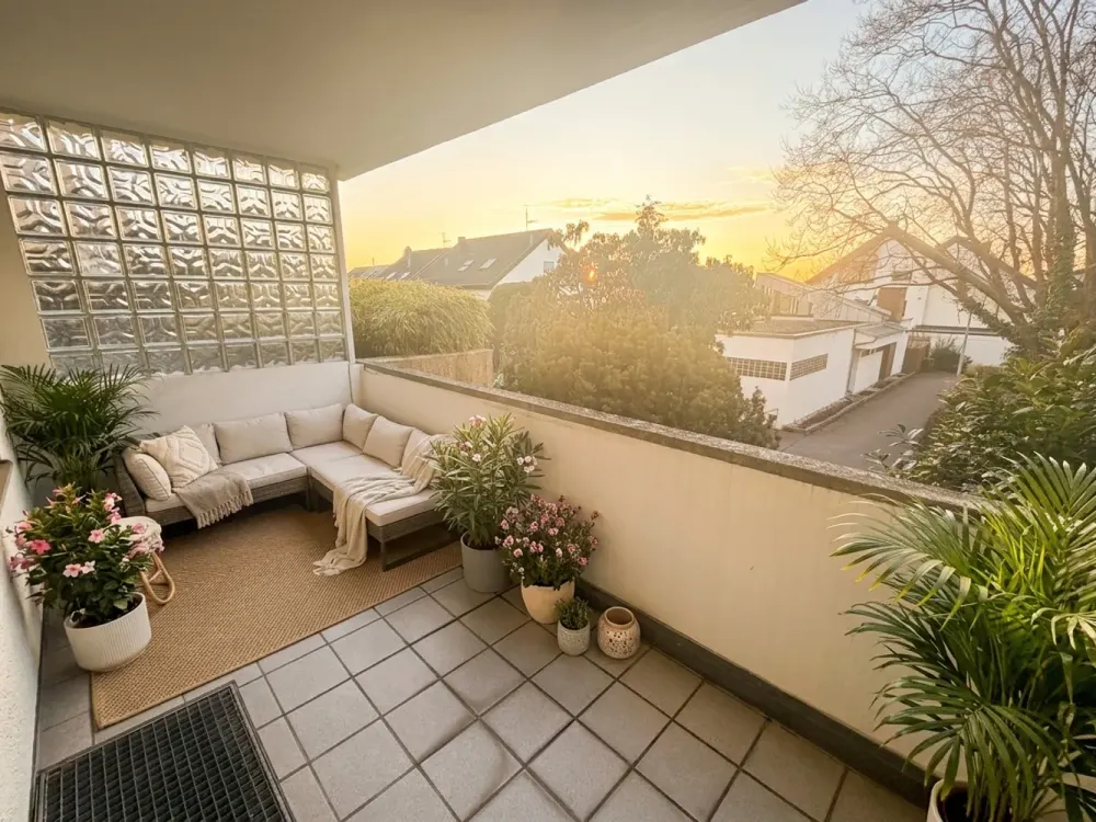 Frisch renoviert: helle 3-Zimmer-Wohnung mit sonnigem Balkon in Ostfildern-Kemnat