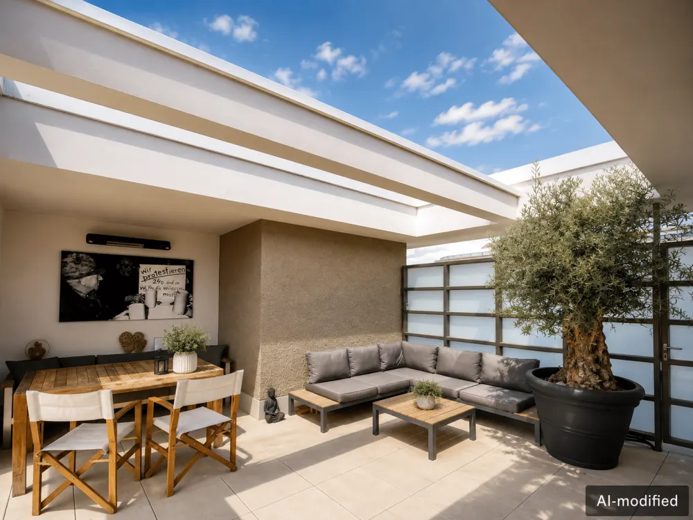 Wohnen über den Dächern Münchens - 5 Zimmer mit privatem Dachgarten