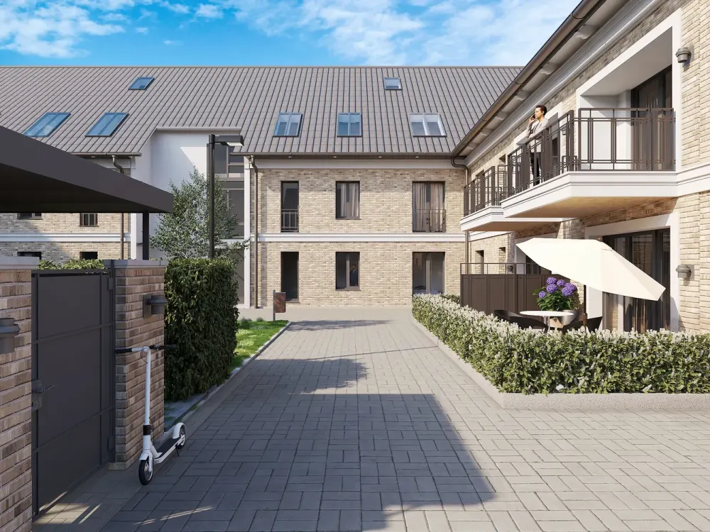 Luxuriöse Erstbezug-Terrassenwohnung in Willich, 2 Zimmer, barrierefrei, natürlich provisionsfr...