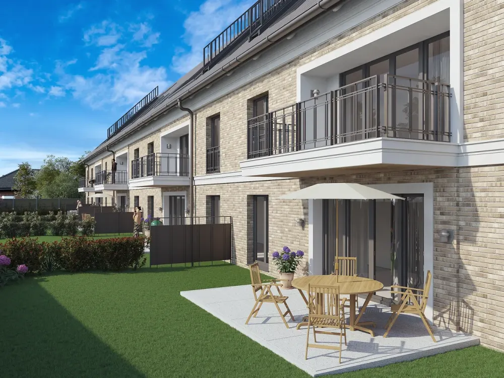 Luxuriöse Erstbezug-Terrassenwohnung in Willich, 2 Zimmer, barrierefrei, natürlich provisionsfr...