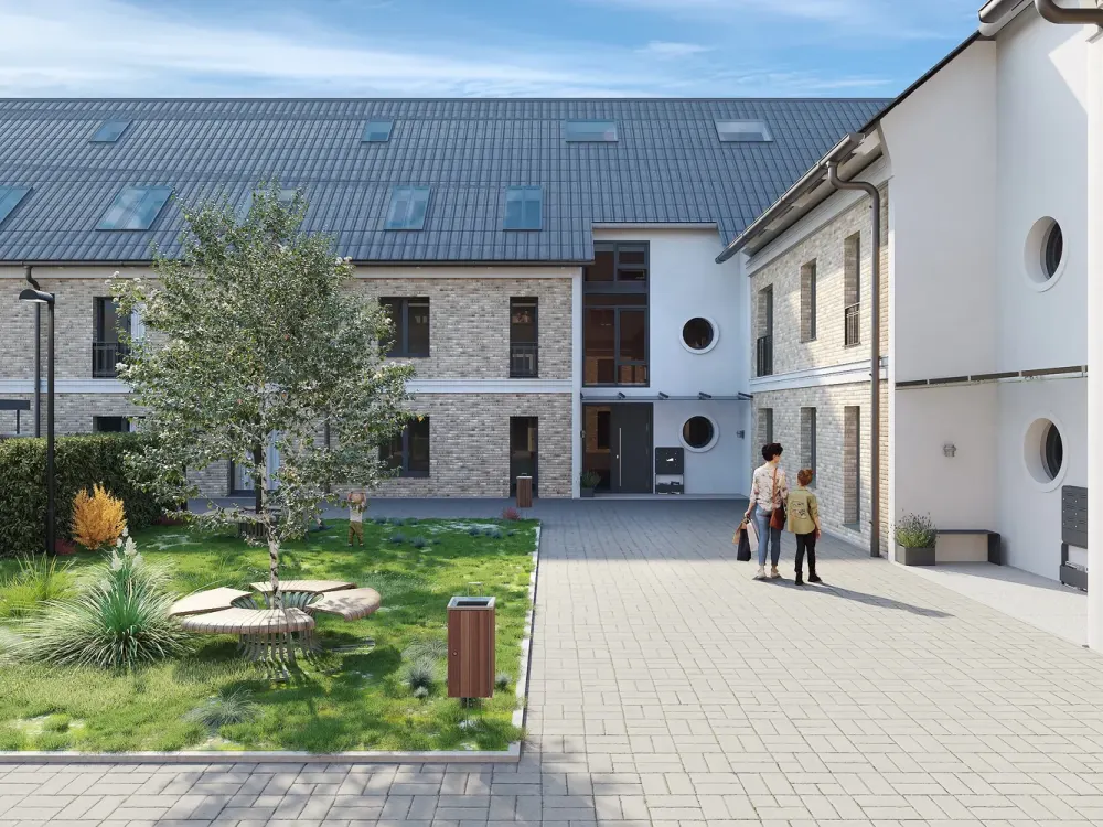 Luxuriöse Erstbezug-Terrassenwohnung in Willich, 2 Zimmer, barrierefrei, natürlich provisionsfr...
