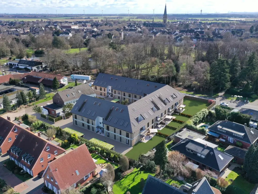 Luxuriöse Erstbezug-Terrassenwohnung in Willich, 2 Zimmer, barrierefrei, natürlich provisionsfr...