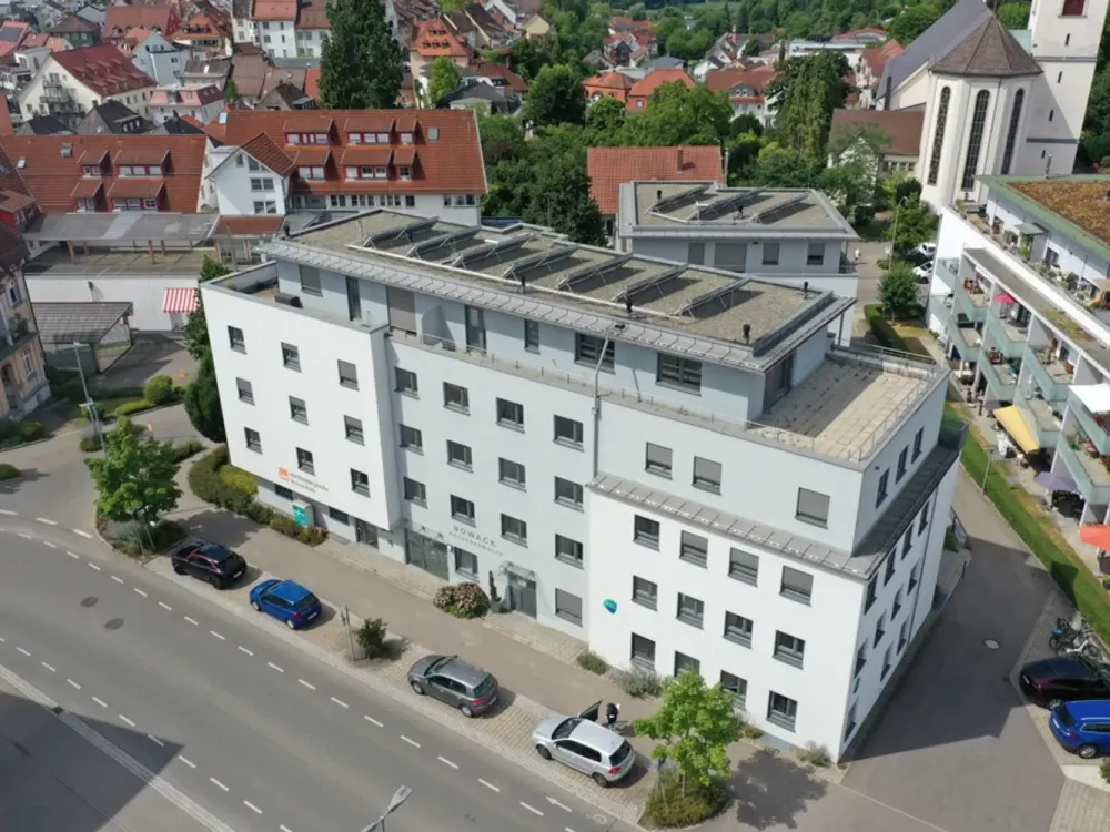 Penthouse in the Heart of Tettnang, Stylish Living with Spacious Terrace and Cozy Atmosphere
