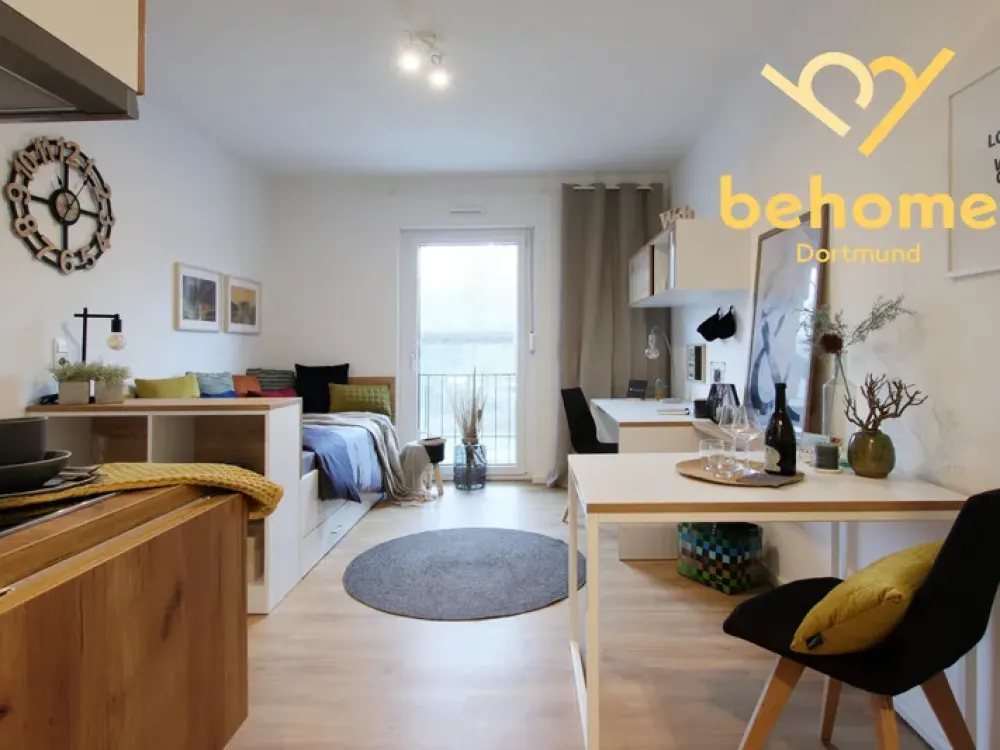 Einziehen. Ankommen. Zuhause sein: möbliertes Single-Apartment zum Wohlfühlen