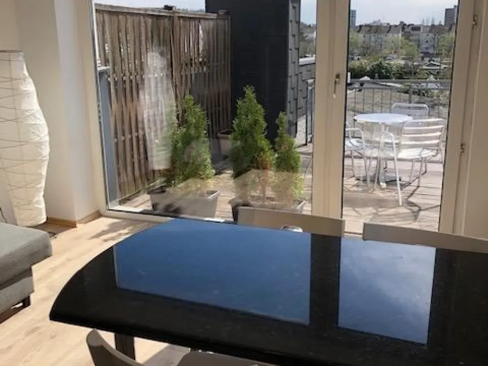 Maisonette Loft mit großer Sonnen Dachterrasse in Düsseldorf
