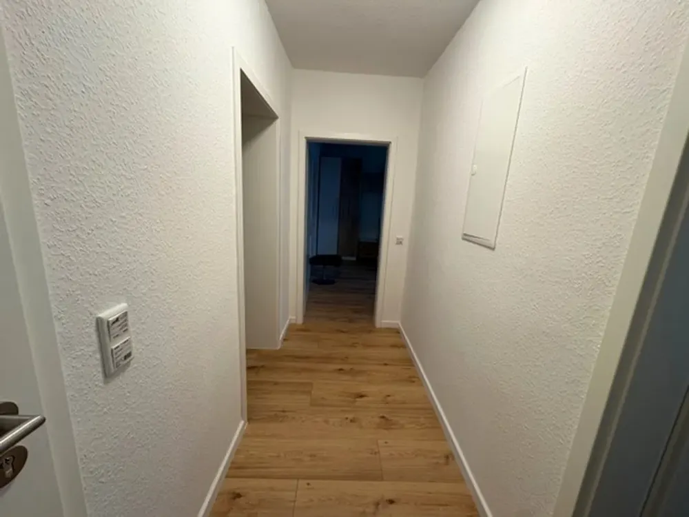 First occupancy after renovation: 3 rooms, kitchen, bathroom with balcony & new fitted kitchen! Furnishing possible