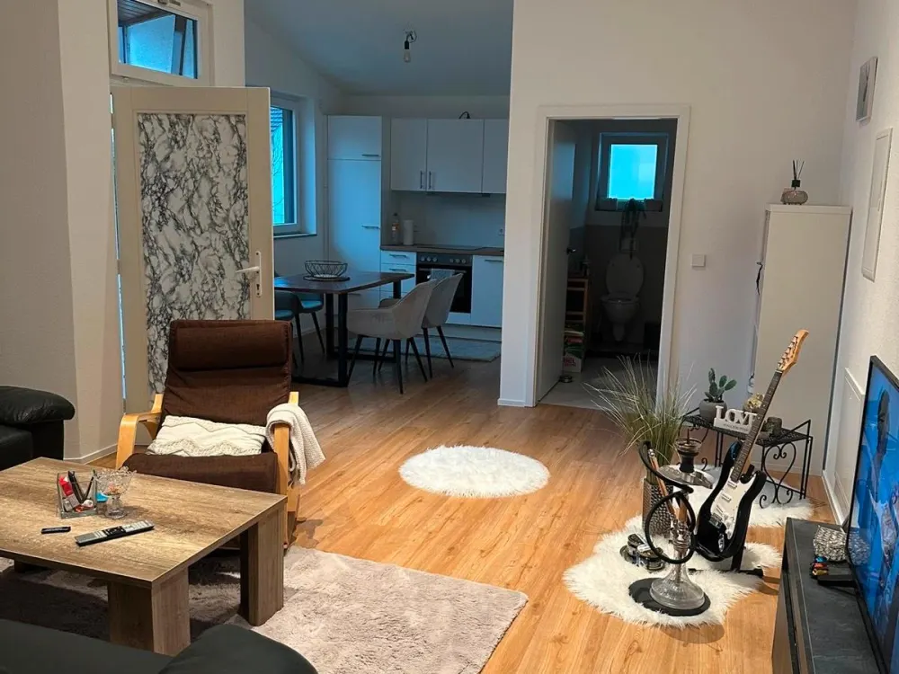 65 sqm 2-room rental apartment also commercially usable Uhldingen